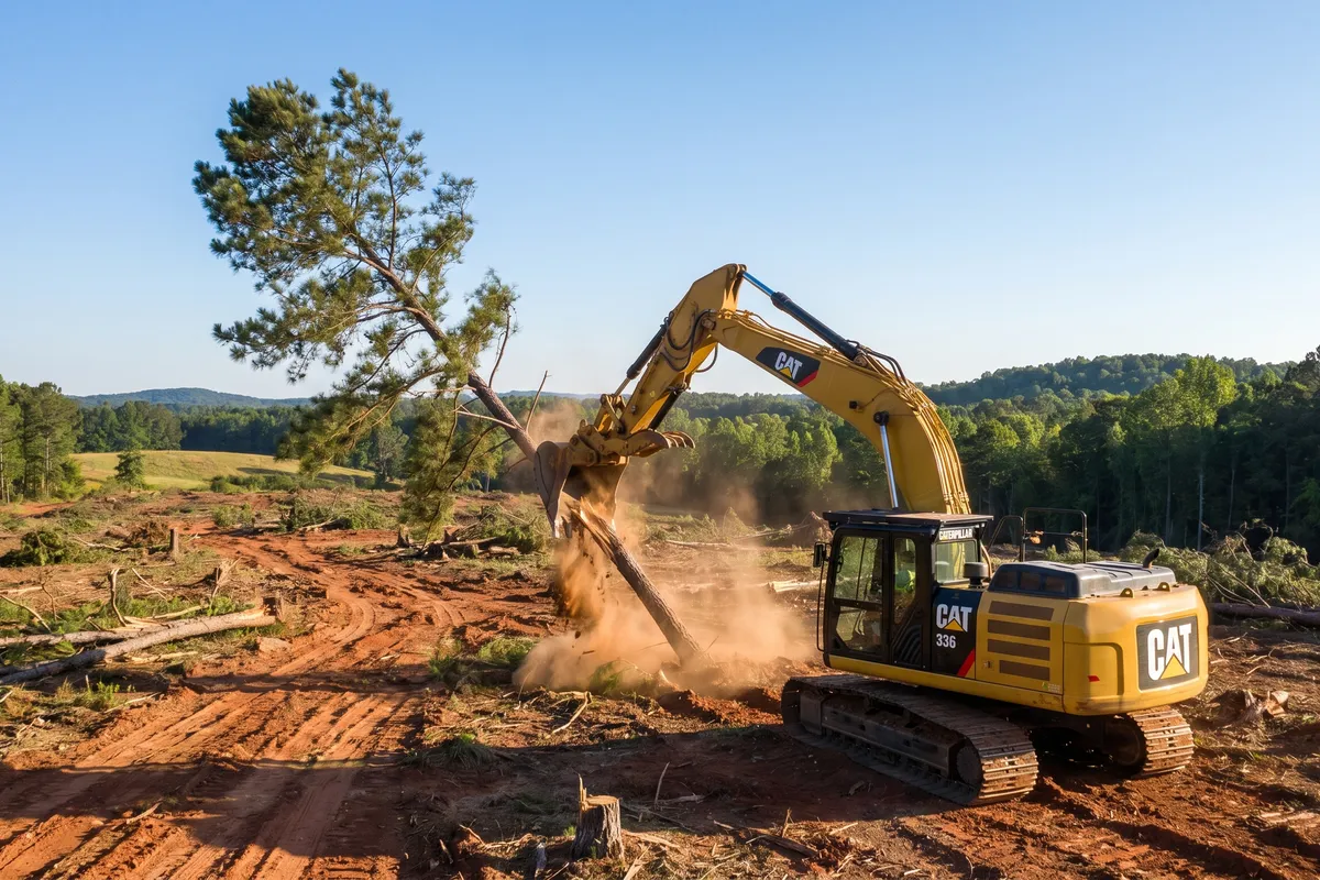 Land Clearing in Rock Hill and Surrounding Areas